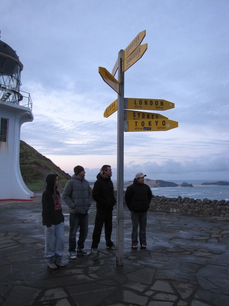 Surf to summit at Cape Reinga